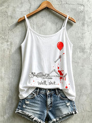 Women's Gothic Skull Tank Top