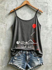 Women's Gothic Skull Tank Top