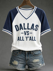 Women's Game Day Football Casual T-Shirt