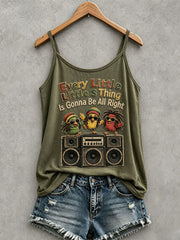 Women's Every Little Thing Is Gonna Be All Right Tank Top