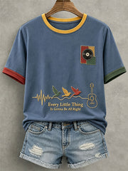 Women's Every Little Thing Is Gonna Be All Right T-shirt