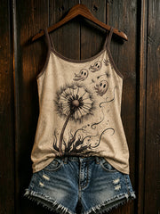 Women's Halloween style pattern printed casual vest