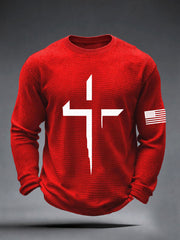 Men's Faith Cross Waffle Top