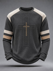 Men's Faith Cross Waffle Top