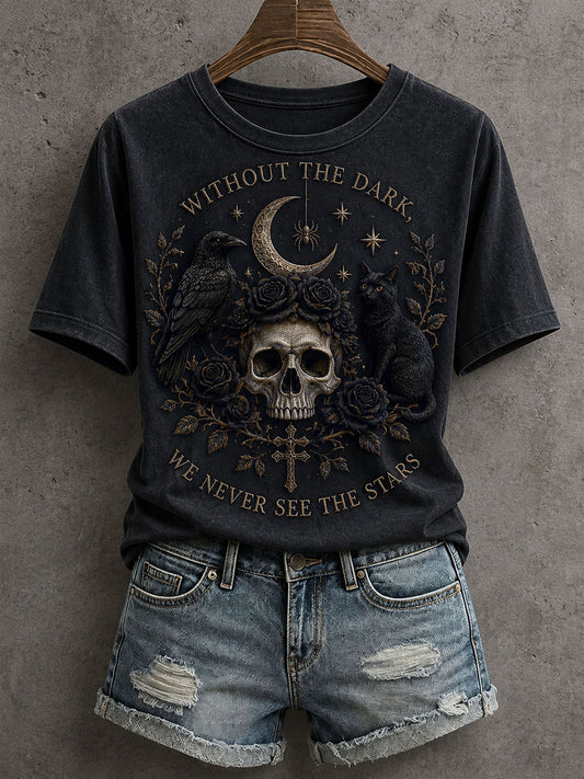 Women's Without The Dark, We Never See The Stars T-Shirt