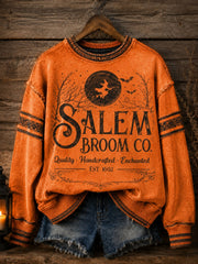 Women's Salem Broom Company Printed Sweatshirt