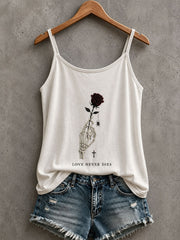 Women's Gothic Rose Tank Top