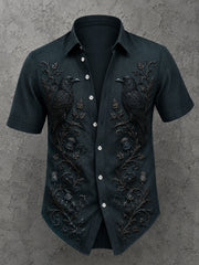 Men's Gothic Raven Shirt