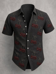 Men's Gothic Skull Shirt