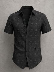 Men's Gothic Skull Shirt