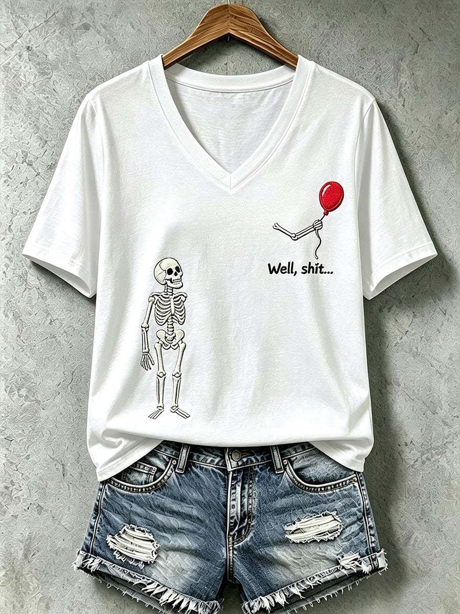 Women's Gothic Skull T-Shirt