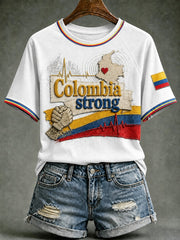 Women's Colombia Strong Printed T-shirt