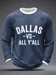 Men's Game Day Football Print Casual T-Shirt