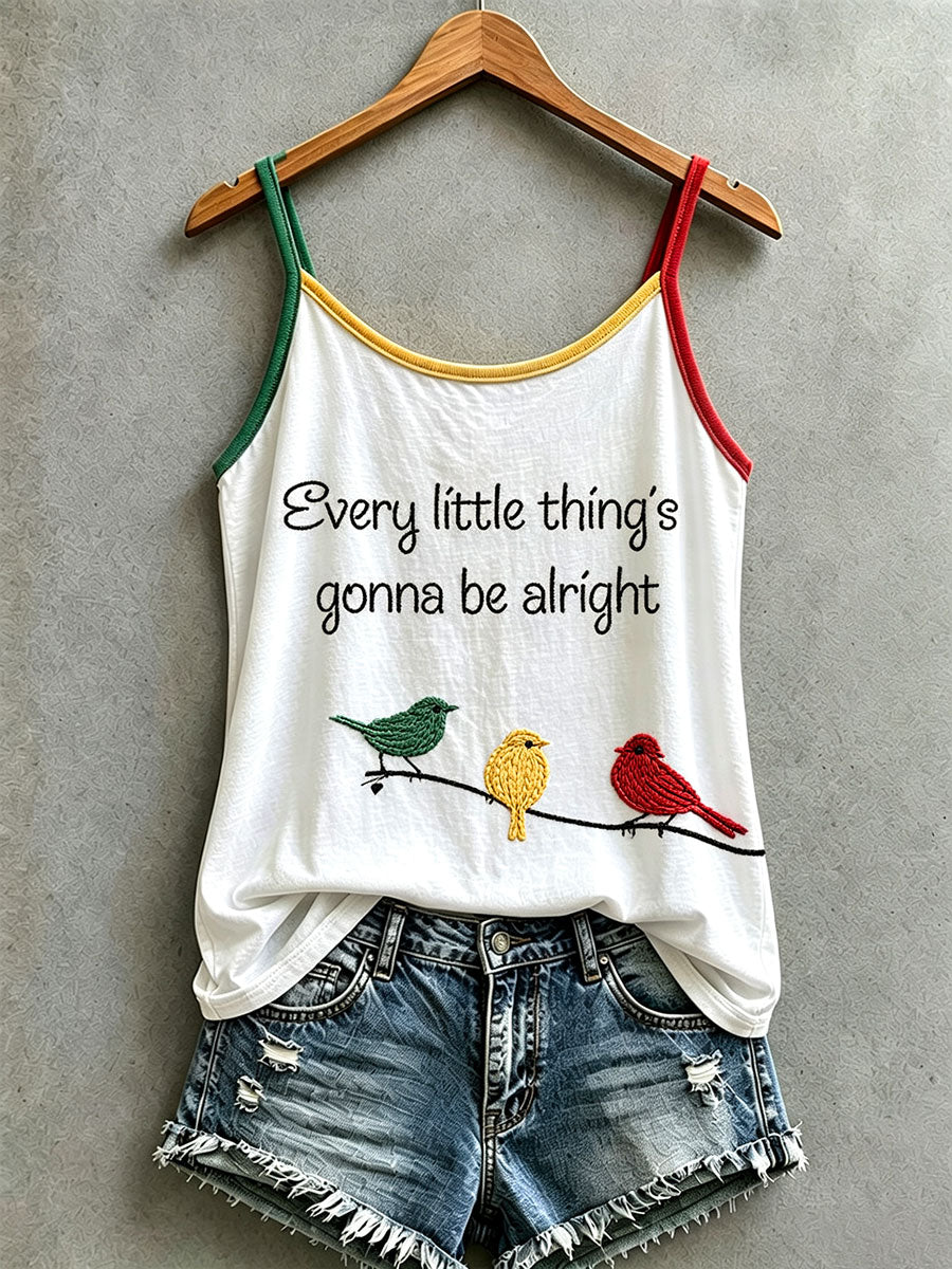 Women's Every Little Thing Is Gonna Be All Right Tank Top