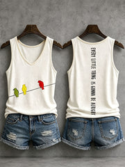 Women's Every Little Thing Is Gonna Be All Right Tank Top