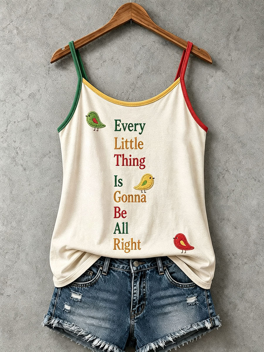 Women's Every Little Thing Is Gonna Be All Right Tank Top