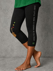 Women's Every Little Thing Is Gonna Be All Right Stretch Leggings