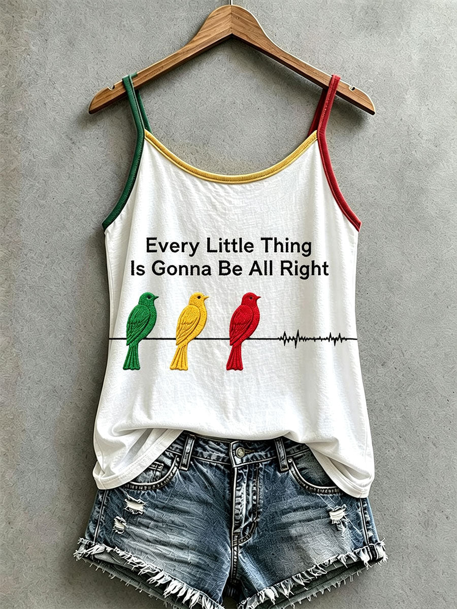 Women's Every Little Thing Is Gonna Be All Right Tank Top