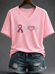 Women's Breast Cancer Short-sleeved T-shirt
