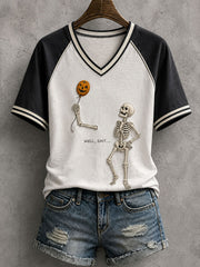 Women's Well Shit Skull T-Shirt