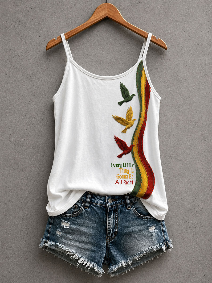 Women's Every Little Thing Is Gonna Be All Right Tank Top