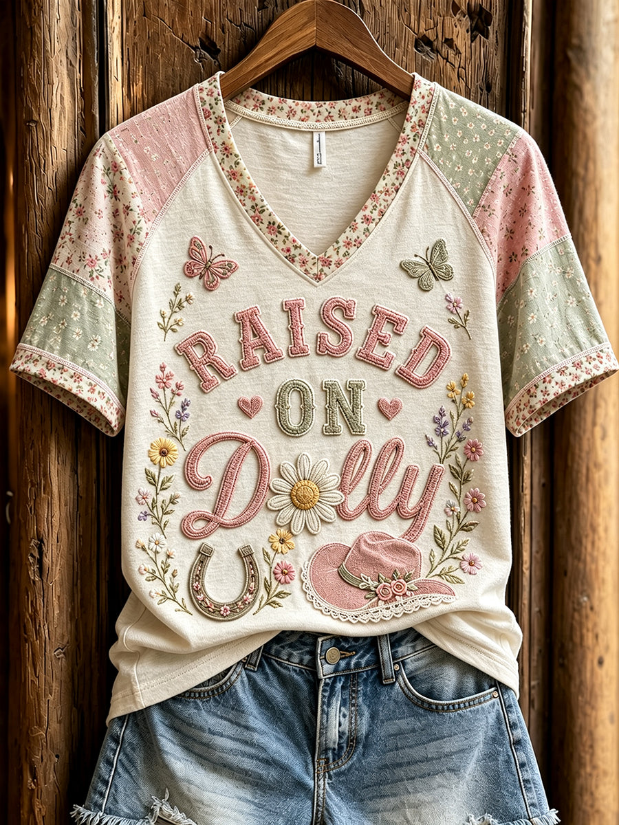 Women's Classic Country Music Lover Memorial Short-sleeved T-shirt