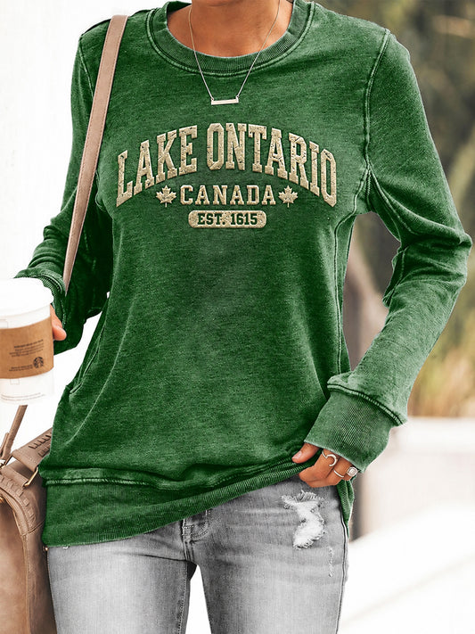 Women's Lake Ontario Always And Forever Sweatshirt