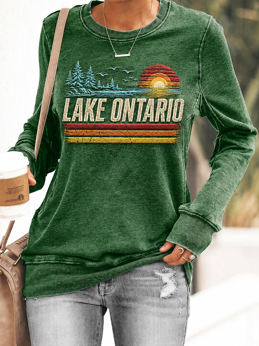 Women's Lake Ontario Always And Forever Sweatshirt