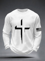 Men's Faith Cross Waffle Top