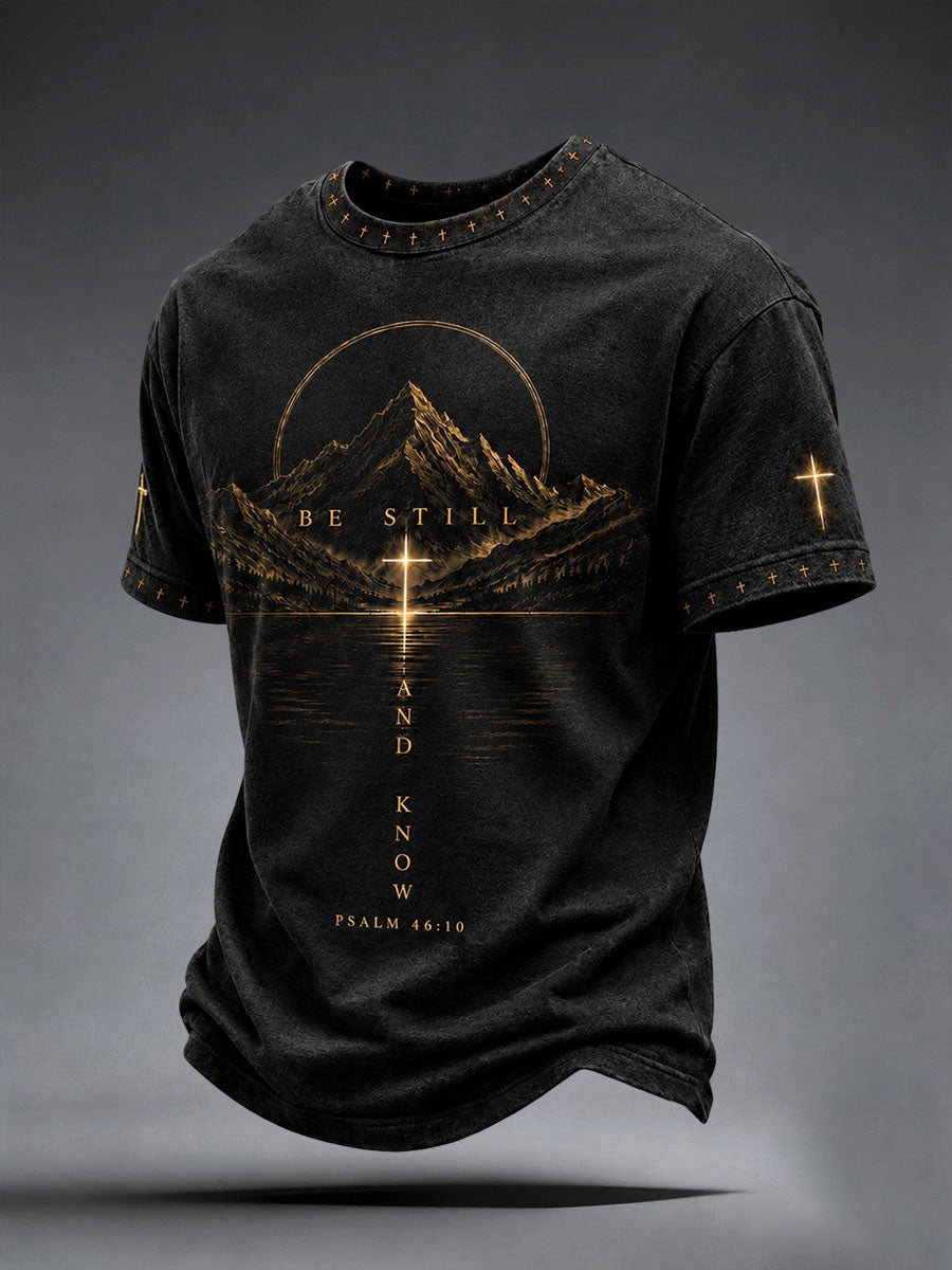 Men's Be Still And Know T-shirt